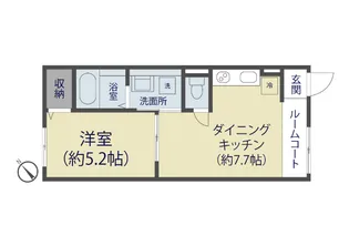 piena FIO【101号室】の間取り