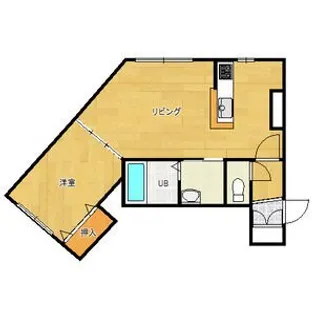 北海道札幌市西区発寒四条4丁目【マンション】の間取り