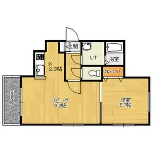 グランメゾン西町【2階】の間取り