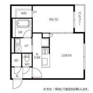 ヴィアラ山の手77【3階】の間取り