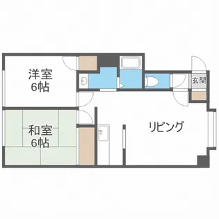 ソフィール弐番館【2階】の間取り