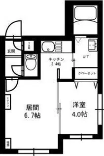 Harness宮の沢【2階】の間取り