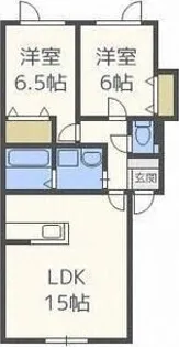 コローレプレミア曙【2階】の間取り
