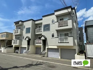北海道札幌市西区発寒十二条3丁目【アパート】の外観