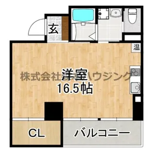 ブランリス古川橋【 606号室】の間取り