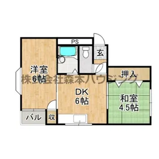 ビシェンテ23【 403号室】の間取り
