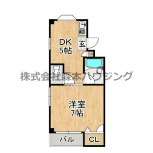 サニーメイト【 302号室】の間取り