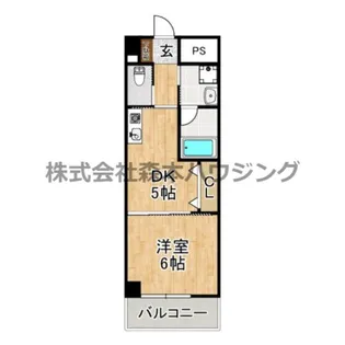サンフレンドユーPartⅡ【 205号室】の間取り