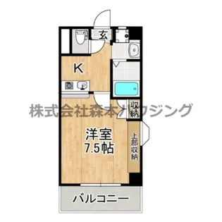 サンフレンドユーマンション【 401号室】の間取り