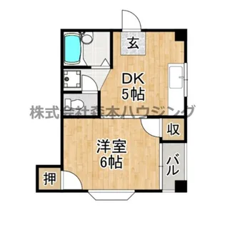 コスモハイツ【 201号室】の間取り