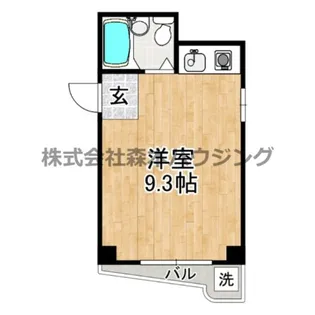 萱島南ハイツ【 401号室】の間取り