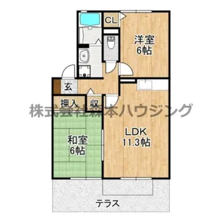 アゼリアパレスEAST【 101号室】の間取り