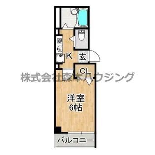 ジュネステン【 505号室】の間取り
