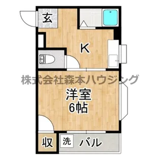 第一前田ハイム【 304号室】の間取り