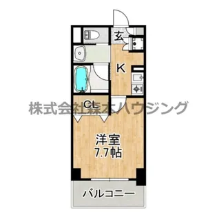 リヴィックスマンション【 503号室】の間取り