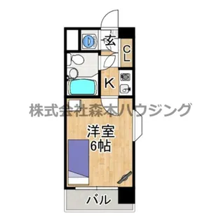 メゾンエイコーA【 506号室】の間取り