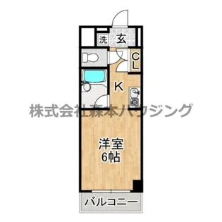 ルーナ五月田【 403号室】の間取り