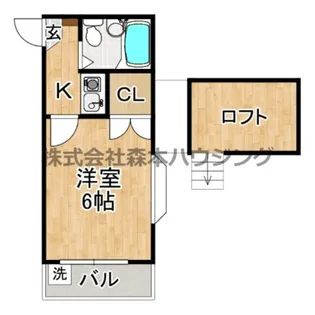 フラワーハイツ【 202号室】の間取り
