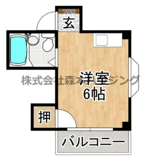 シティハイツ萱島【 303号室】の間取り