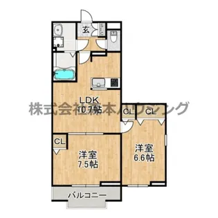 フォレストメゾン打越【 301号室】の間取り