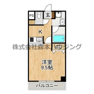 ペイサージュ【 209号室】の間取り