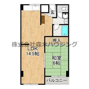シティライフ竹川【 202号室】の間取り