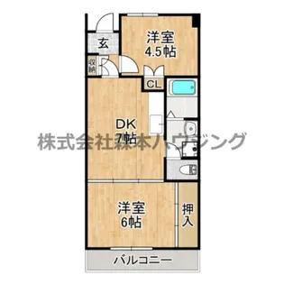 ツインコープ守口北館【 305号室】の間取り