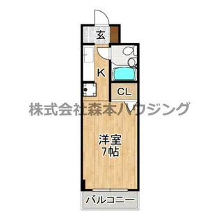 グロースコート香里園【 403号室】の間取り