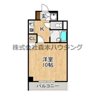 メリーパレス【 206号室】の間取り
