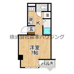 吉岡第3ビル【 605号室】の間取り