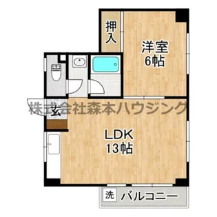 東洋プラザしろきた【 202号室】の間取り