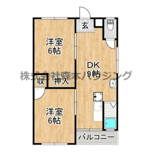 奥野マンション【 101号室】の間取り