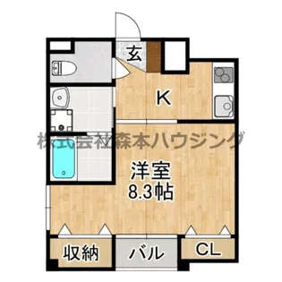 コート八重桜【 101号室】の間取り