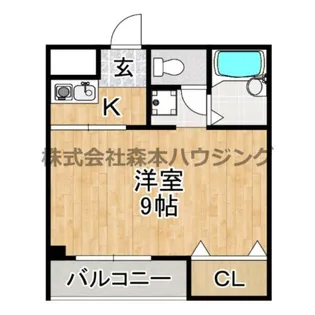 グリーンピア東寝屋川【 102号室】の間取り
