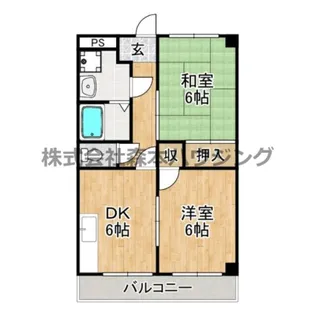 第二山本マンション【 103号室】の間取り
