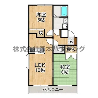シャトレヴェールA棟【 207号室】の間取り