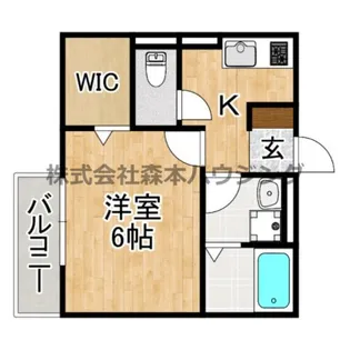 Soleil香里園【 202号室】の間取り