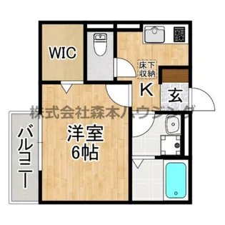 Soleil香里園【 101号室】の間取り