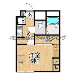 Ritz香里園【 201号室】の間取り