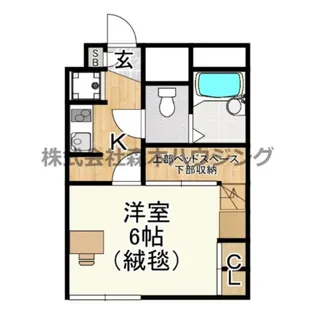 Ritz香里園【 203号室】の間取り