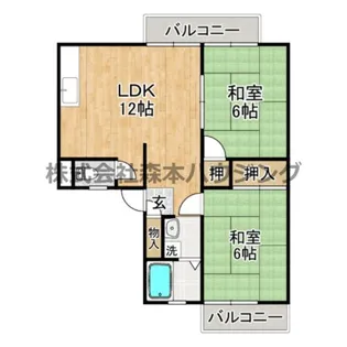 ハイツ昴【 205号室】の間取り