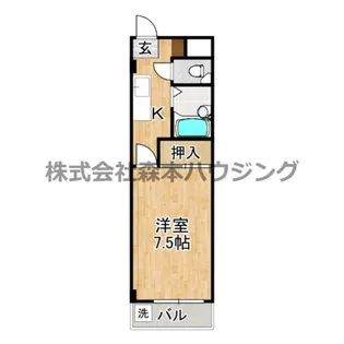 プライムコート【 503号室】の間取り