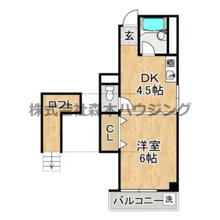 プチプルージュ【 401号室】の間取り