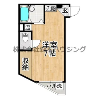 コロナハイツ【 404号室】の間取り