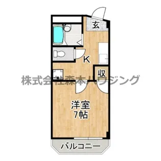 M.エトワール【 206号室】の間取り