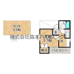 サン・レントコーポ【 401号室】の間取り