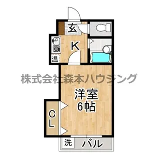 スタジオM【 609号室】の間取り