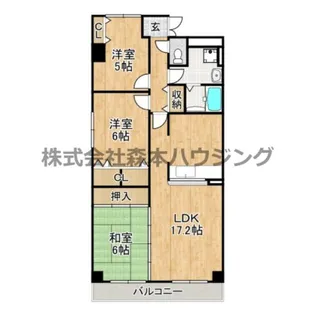 エスペーロ・アヴェニュー【 207号室】の間取り