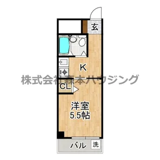 ミルキーハイツ【 202号室】の間取り
