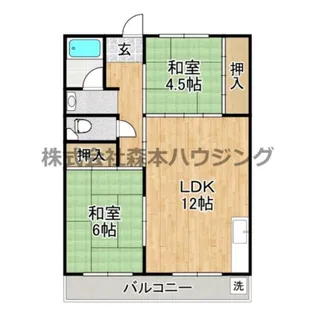 NJマンション北条【 202号室】の間取り